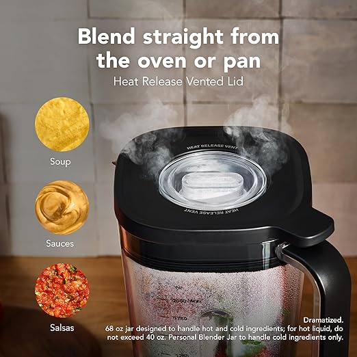 KitchenAid Pure Power Blender with 2 Personal Blending Jars, 1700 Watt Peak Power*, KSB2078, Empire Red