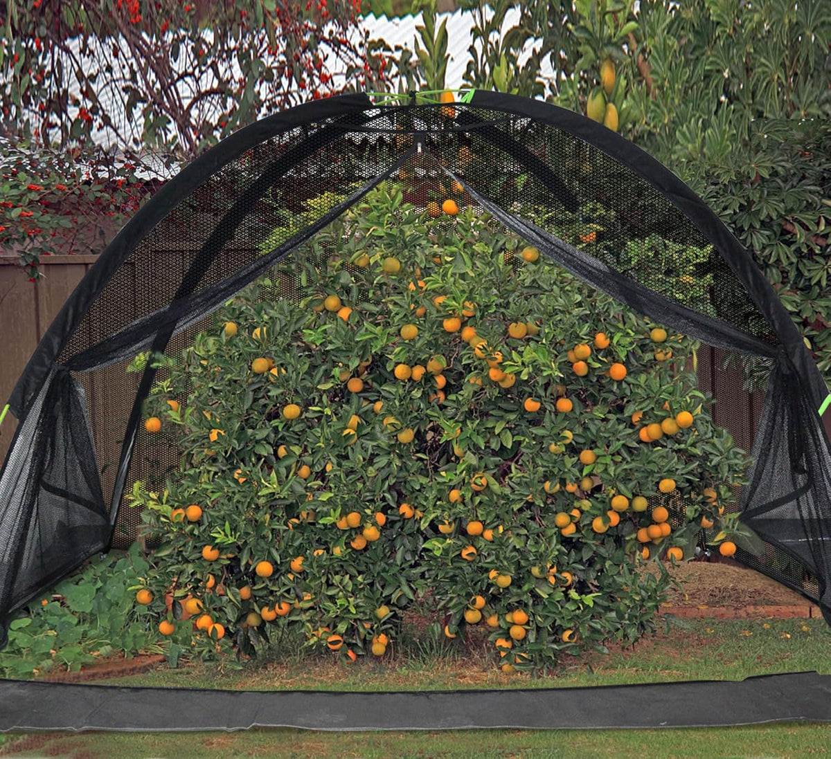 Crop Cages for Garden 12X9X4.4FT - Reusable Mesh Plant Cover for Outdoor Raised Garden Bed Protection Sun Shade & Bird Netting for Fruits/Vegetables and Bushes